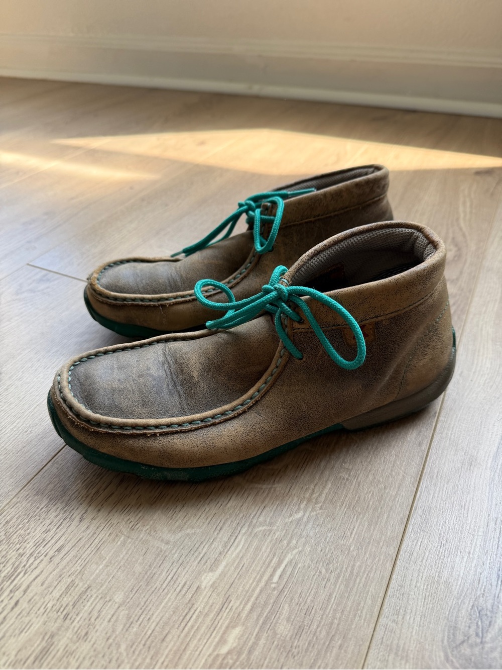 Twisted X Chukka Driving moccasins women’s size 7M